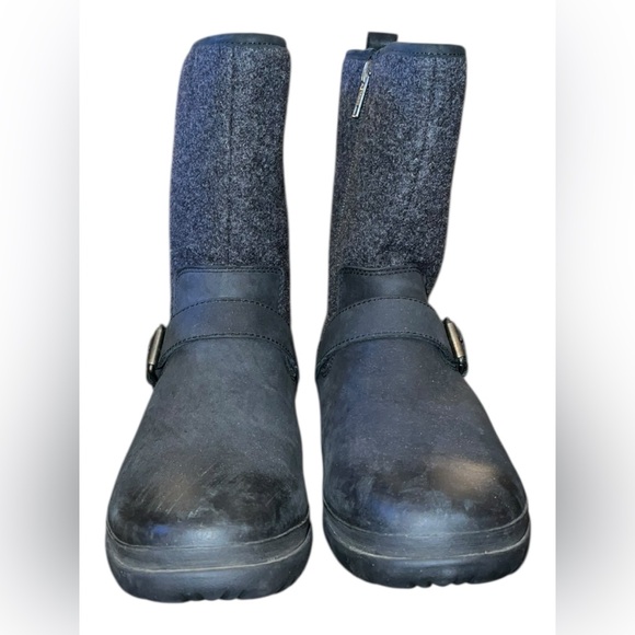 UGG “Anali” Waterproof Leather & Wool Boots – Size 9 - Picture 3 of 8